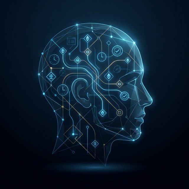 Human cognition as an attack surface — decision nodes, authority lines, and approval symbols